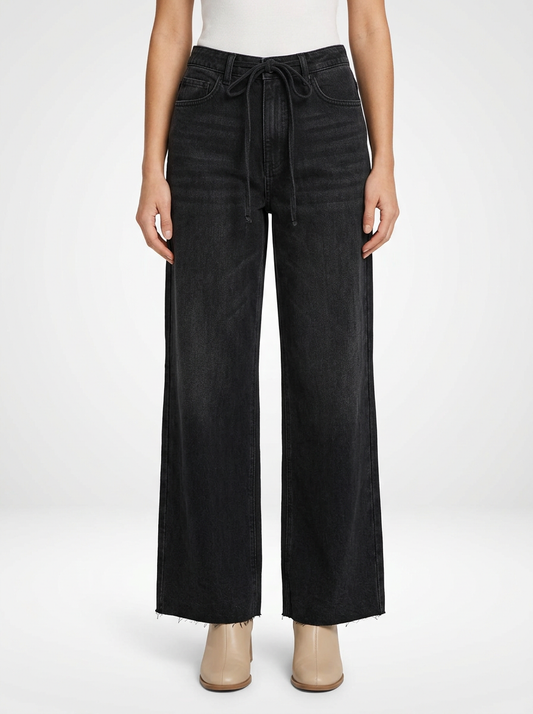 Women’s Wide Leg Denim Trousers